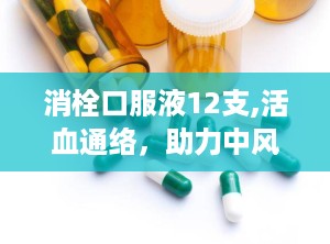 消栓口服液12支,活血通络，助力中风康复
