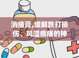 消痛膏,缓解跌打损伤、风湿痹痛的神奇外用药
