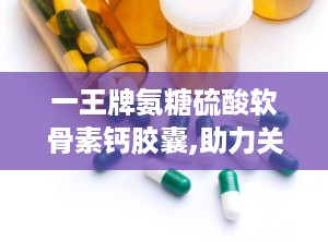 一王牌氨糖硫酸软骨素钙胶囊,助力关节健康，守护骨骼强健的保健佳品”