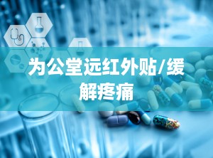 为公堂远红外贴/缓解疼痛