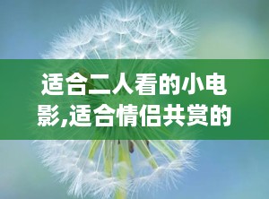 适合二人看的小电影,适合情侣共赏的浪漫电影推荐