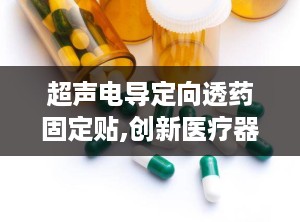 超声电导定向透药固定贴,创新医疗器械，助力精准治疗新篇章