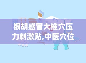 银胡感冒大椎穴压力刺激贴,中医穴位疗法新选择，缓解感冒不适的便捷之道”