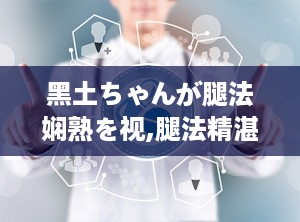黑土ちゃんが腿法娴熟を视,腿法精湛，魅力四射的虚拟战士传奇