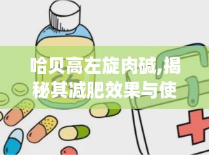 哈贝高左旋肉碱,揭秘其减肥效果与使用注意事项