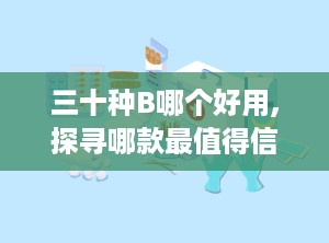 三十种B哪个好用,探寻哪款最值得信赖
