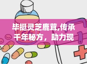 毕挺灵芝鹿茸,传承千年秘方，助力现代男性健康生活