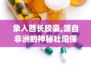 象人酋长胶囊,源自非洲的神秘壮阳保健品，效果与成分解析”