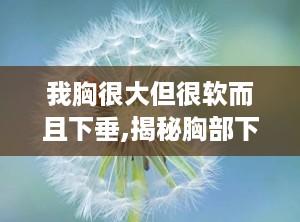 我胸很大但很软而且下垂,揭秘胸部下垂的原因与改善方法”