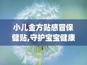 小儿金方贴感冒保健贴,守护宝宝健康的感冒防护盾牌