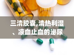 三清胶囊,清热利湿、凉血止血的泌尿系统疾病克星