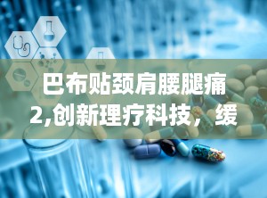 巴布贴颈肩腰腿痛2,创新理疗科技，缓解疼痛新选择