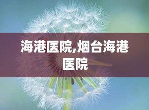 海港医院,烟台海港医院
