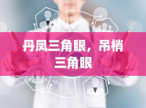 丹凤三角眼，吊梢三角眼