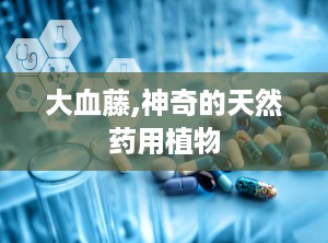 大血藤,神奇的天然药用植物