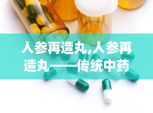 人参再造丸,人参再造丸——传统中药的神奇功效与使用指南