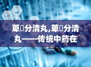 萆薢分清丸,萆薢分清丸——传统中药在现代生活中的应用