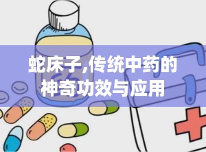 蛇床子,传统中药的神奇功效与应用