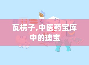 瓦楞子,中医药宝库中的瑰宝