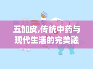 五加皮,传统中药与现代生活的完美融合