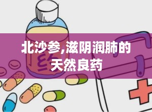北沙参,滋阴润肺的天然良药