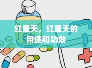 红景天，红景天的用途和功效