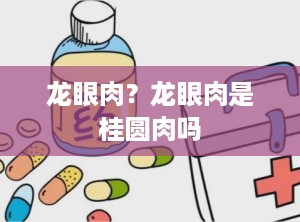 龙眼肉？龙眼肉是桂圆肉吗