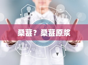 桑葚？桑葚原浆