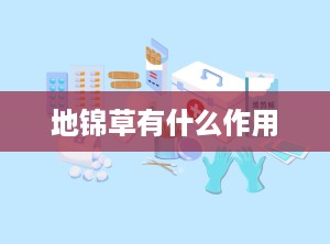 地锦草有什么作用