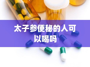 太子参便秘的人可以喝吗