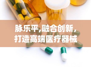 脉乐平,融合创新，打造高端医疗器械产业新引擎