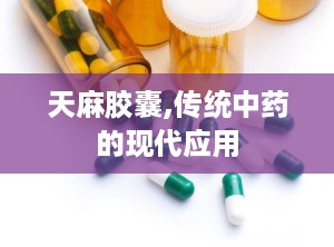 天麻胶囊,传统中药的现代应用