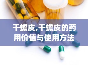 干蟾皮,干蟾皮的药用价值与使用方法