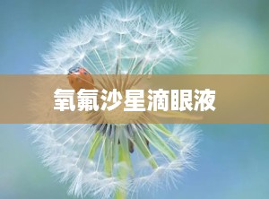 氧氟沙星滴眼液