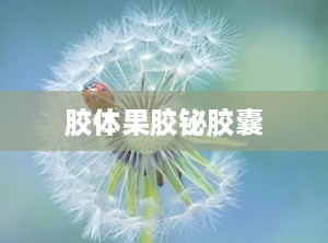 胶体果胶铋胶囊