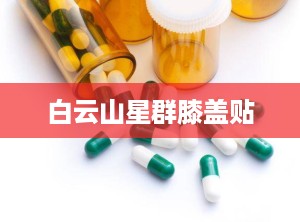 白云山星群膝盖贴