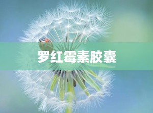 罗红霉素胶囊