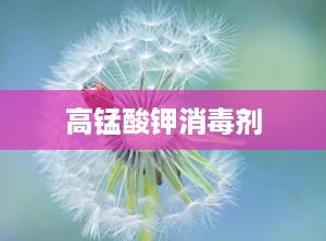 高锰酸钾消毒剂