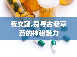 夜交藤,探寻古老草药的神秘魅力