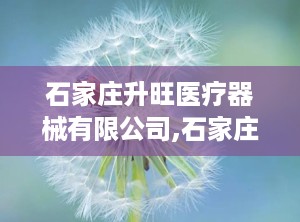石家庄升旺医疗器械有限公司,石家庄升旺医疗器械有限公司的多元化产品与服务