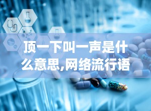 顶一下叫一声是什么意思,网络流行语的趣味解读