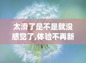 太滑了是不是就没感觉了,体验不再新鲜——探寻如何提升文章副标题吸引力