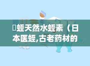 龍蛭天然水蛭素（日本医蛭,古老药材的现代瑰宝