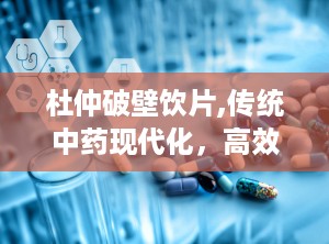 杜仲破壁饮片,传统中药现代化，高效养生新选择