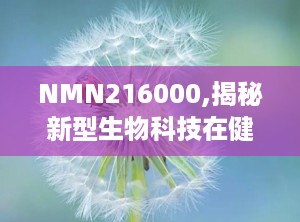 NMN216000,揭秘新型生物科技在健康领域的突破与创新