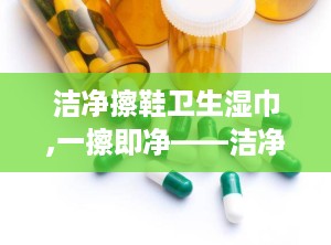 洁净擦鞋卫生湿巾,一擦即净——洁净擦鞋卫生湿巾，鞋履保养新选择